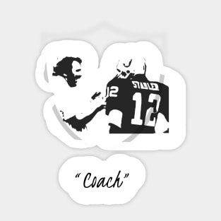 Coach Madden and Stabler Sticker